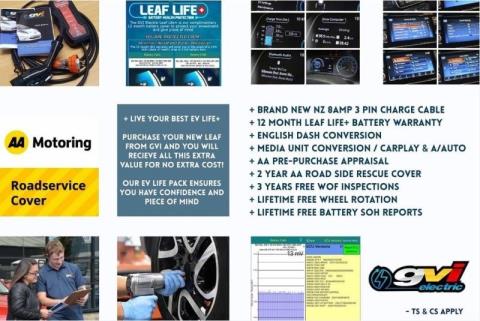2018 Nissan Leaf 40G 91% SOH - Thumbnail