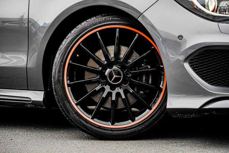2015 Mercedes Benz CLA250 Orange Art Edition