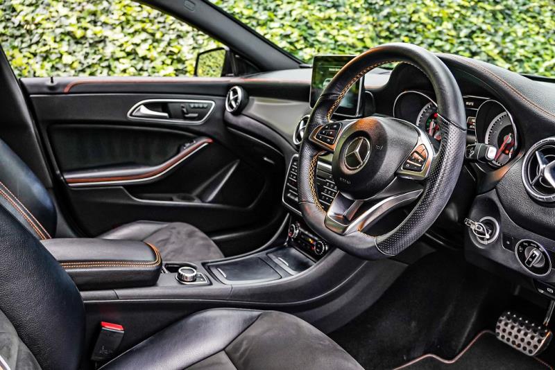 2015 Mercedes Benz CLA250 Orange Art Edition