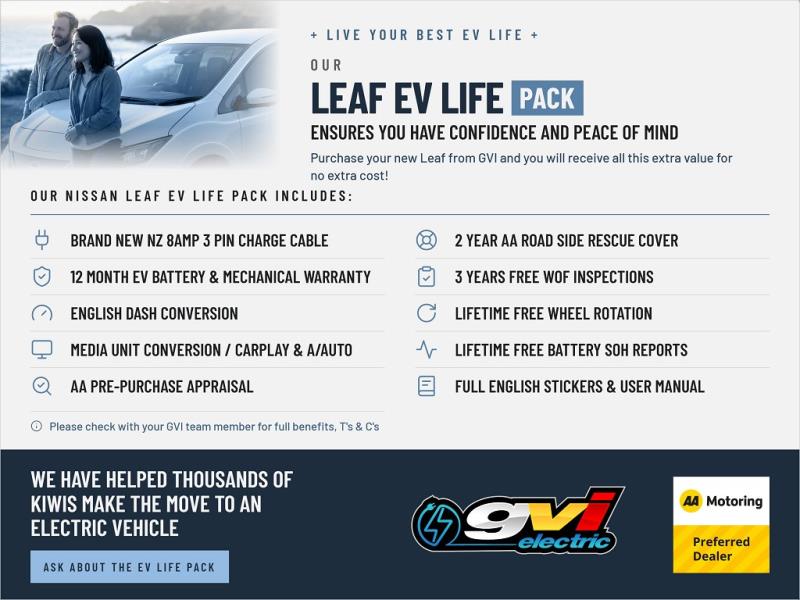 2020 Nissan Leaf E+ G 89% SOH