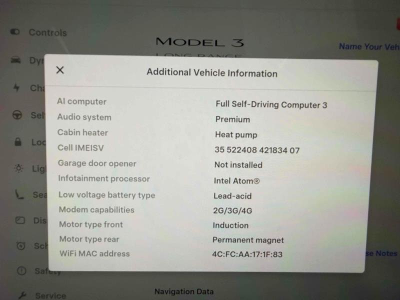 2021 Tesla Model 3 Long Range