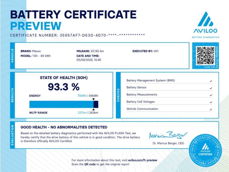2022 LDV eT60 EV 89kWh