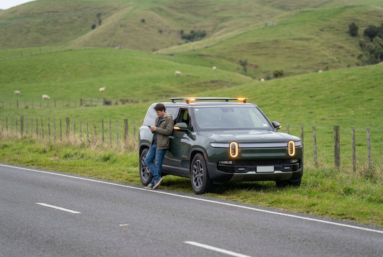 EV Running out of charge