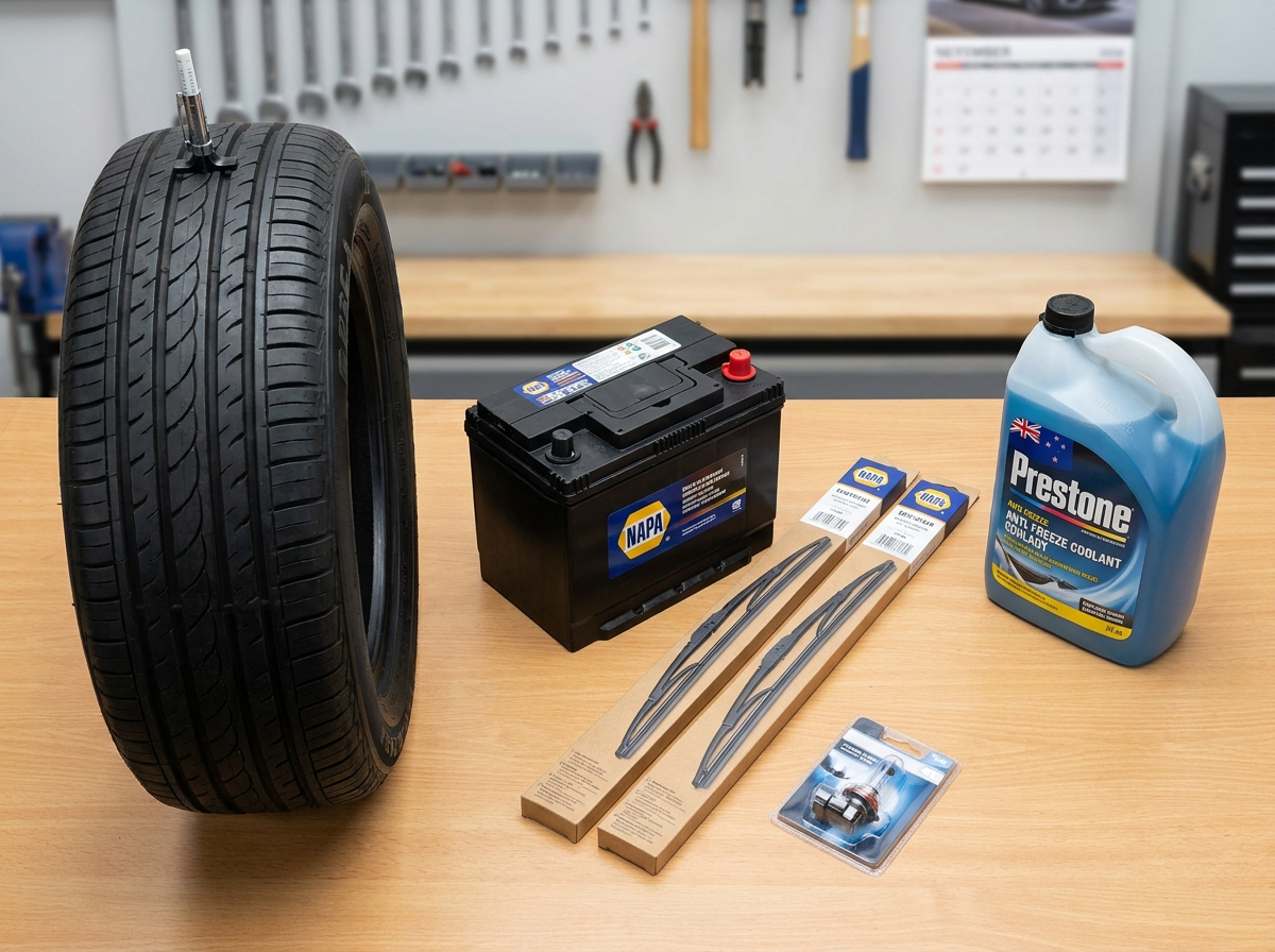 Winter driving check list